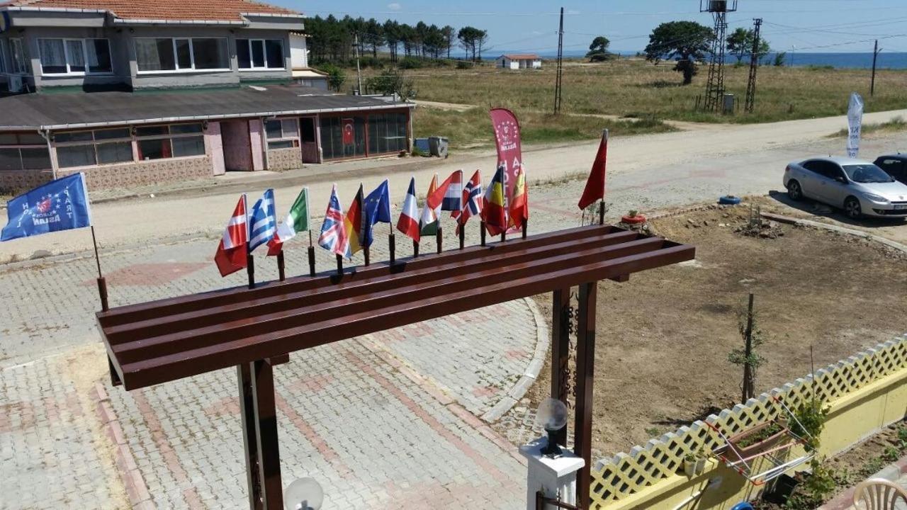 Aparthotel Saros Aslan Apart Vakif Exterior foto